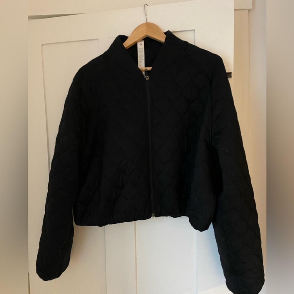 Lululemon Cropped Quilted Calm Jacket